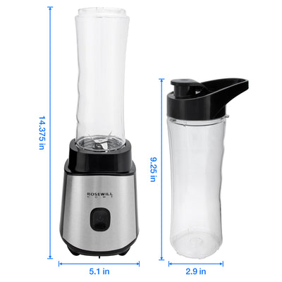  Personal Blender, 300W Single Serve Mixer, Two 20oz Bottles