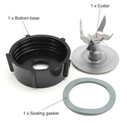 6 Point Replacement Blade For Oster Blender Osterizer with Base Bottom Cap & Gasket